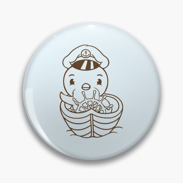 Item preview, Little Bird Duck Boat Captain Funny Cute Sweet Fun designed and sold by shirt-o-mat.