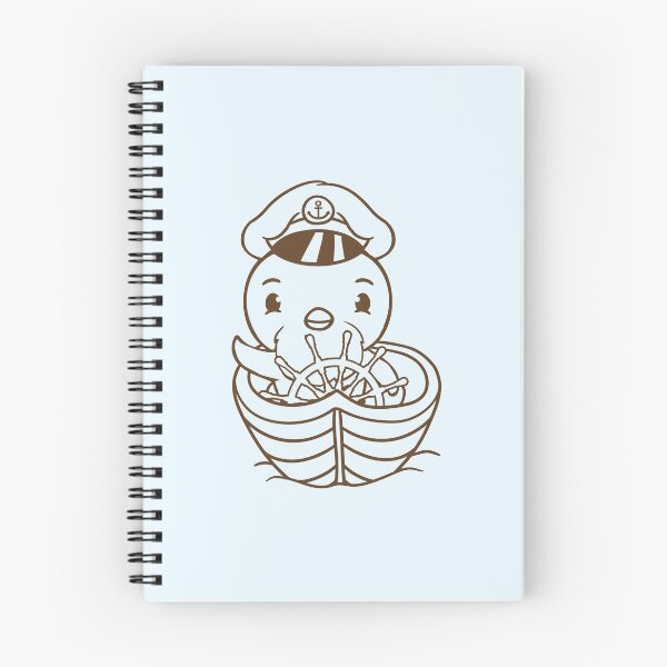 Item preview, Little Bird Duck Boat Captain Funny Cute Sweet Fun designed and sold by shirt-o-mat.