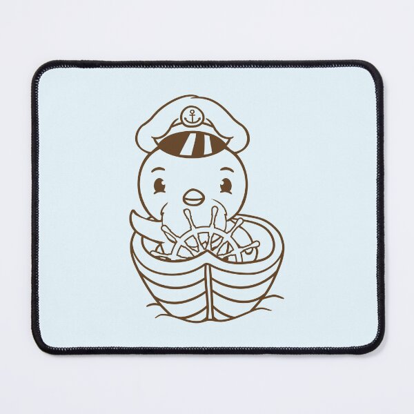 Item preview, Little Bird Duck Boat Captain Funny Cute Sweet Fun designed and sold by shirt-o-mat.