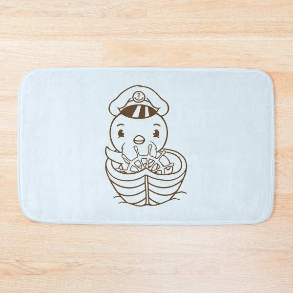Item preview, Little Bird Duck Boat Captain Funny Cute Sweet Fun designed and sold by shirt-o-mat.