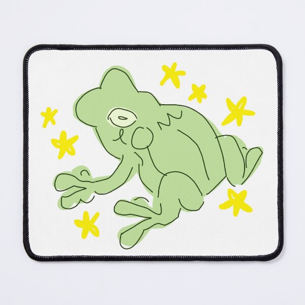 Item preview, a really bad drawing of a frog on mspaint designed and sold by covertfrog.