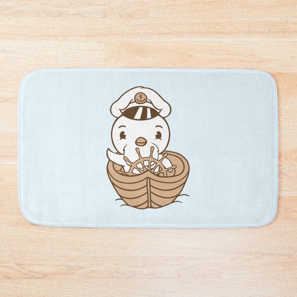 Item preview, Little Bird Duck Boat Captain Funny Cute Sweet Fun designed and sold by shirt-o-mat.