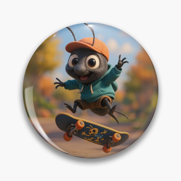 Item preview, Skater Click Beetle designed and sold by Sillytoe.