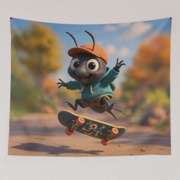 Item preview, Skater Click Beetle designed and sold by Sillytoe.