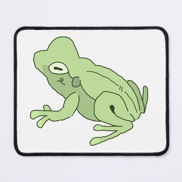 Item preview, a slightly less bad drawing of a frog on mspaint designed and sold by covertfrog.