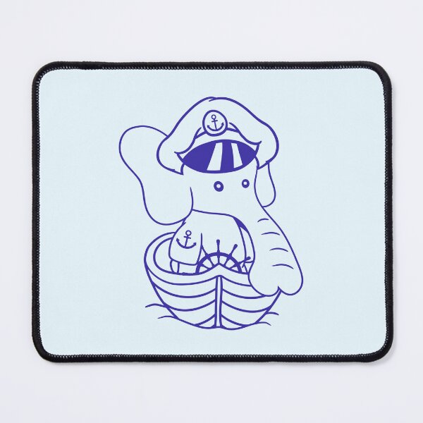 Item preview, Funny Little Elephant Boat Captain Cute Sweet Ship designed and sold by shirt-o-mat.