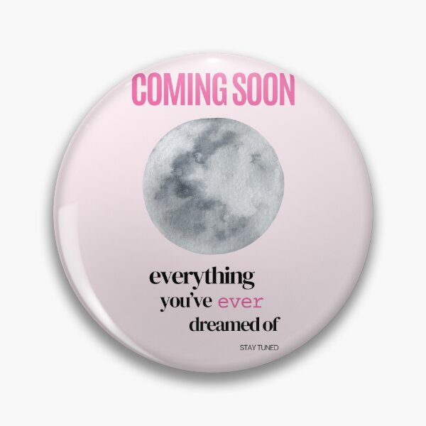 Item preview, Coming Soon Positivity Affirmation Quote Design in Pink designed and sold by nikifora.