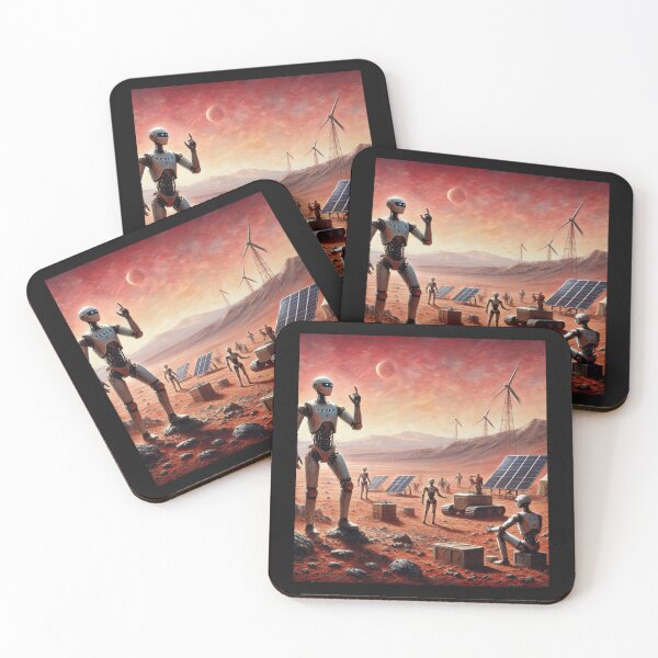 Item preview, robots are coming designed and sold by TEEJAMBOREE.