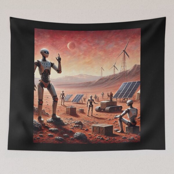 Item preview, robots are coming designed and sold by TEEJAMBOREE.