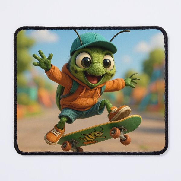 Item preview, Skater Cucumber Beetle designed and sold by Sillytoe.