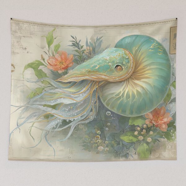Item preview, Nautilus's Whisper: An Ocean's Echo designed and sold by bloorose.