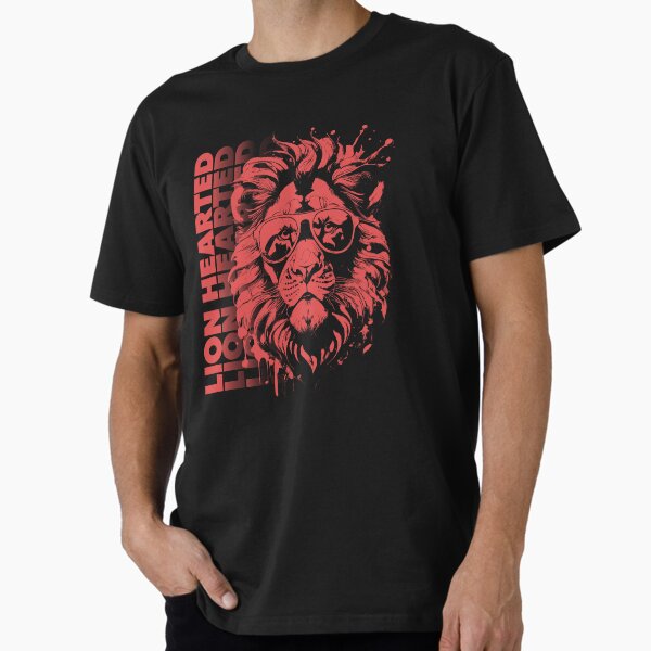 Item preview, Lion Hearted Design in Burnt Orange Design designed and sold by twdmerchandise.