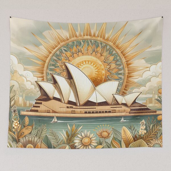 Item preview, Patterns - World Landmarks Sydney Opera House designed and sold by BreezyDawnDesigns.
