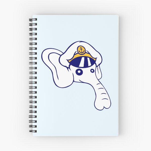 Item preview, Funny Little Elephant Head Captain Cute Sweet Fun designed and sold by shirt-o-mat.
