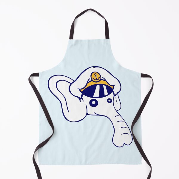 Item preview, Funny Little Elephant Head Captain Cute Sweet Fun designed and sold by shirt-o-mat.