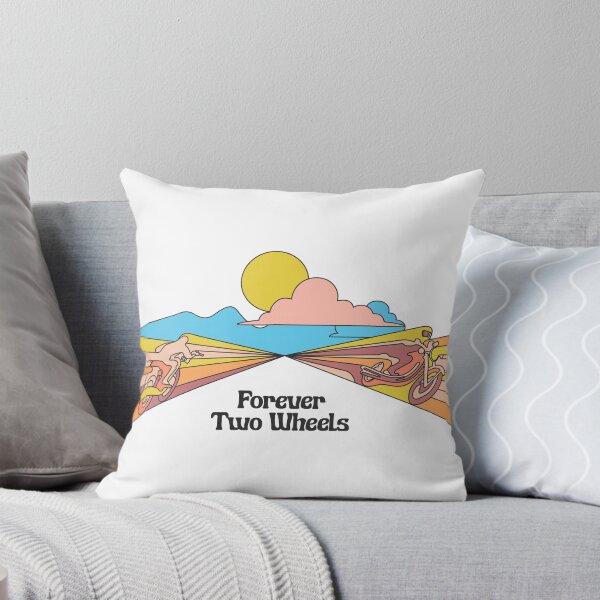 Item preview, Forever Two Wheels Retro 70s Style Motorcycle Graphic designed and sold by acquiesce13.