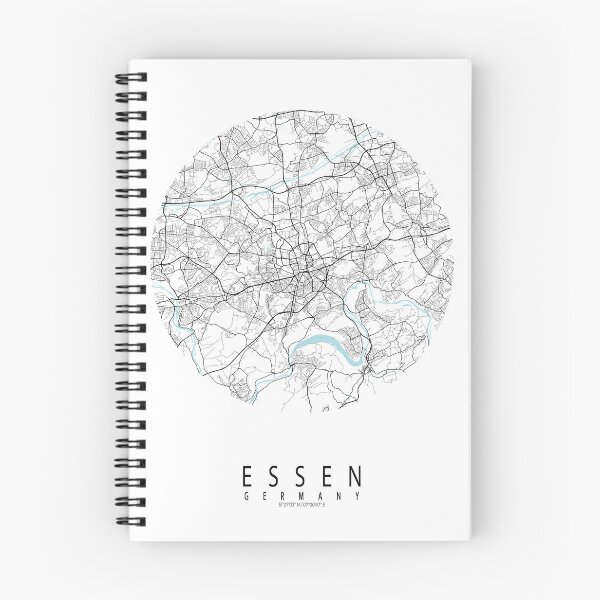 Item preview, Essen City Map of Germany - Circle designed and sold by deMAP.
