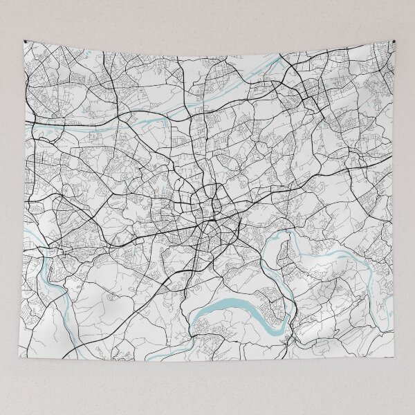Item preview, Essen City Map of Germany - Circle designed and sold by deMAP.