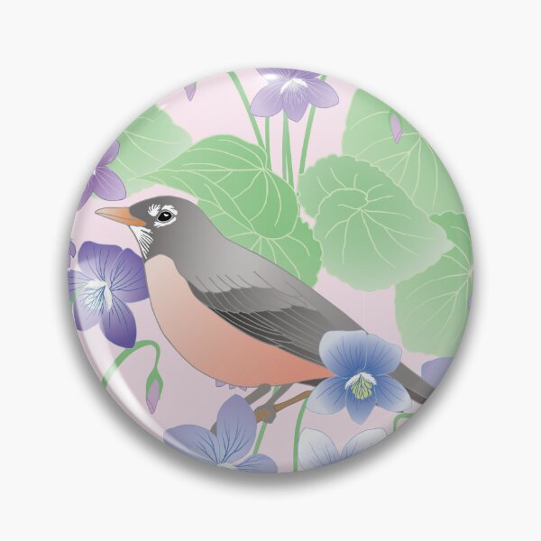 Item preview, Wisconsin State Flower and Bird designed and sold by WingsandPetals.
