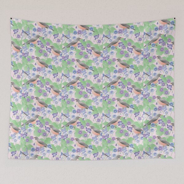Item preview, Wisconsin State Flower and Bird designed and sold by WingsandPetals.