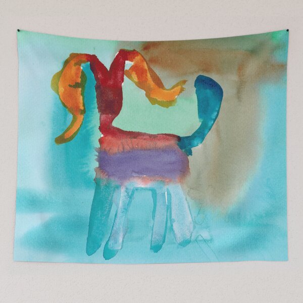 Item preview, Watercolor Art of a Mountain Sheep  designed and sold by Rita Winkler.