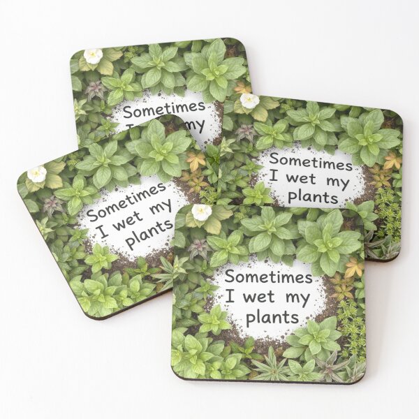 Item preview, Sometimes I wet my plants Collection  designed and sold by TSlaterDesigns.