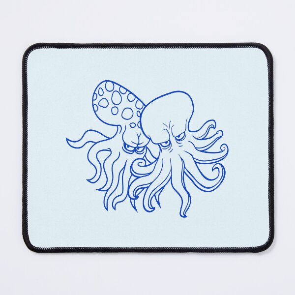 Item preview, 2 Evil Octopus Squid Cephalopod Team Underwater designed and sold by shirt-o-mat.