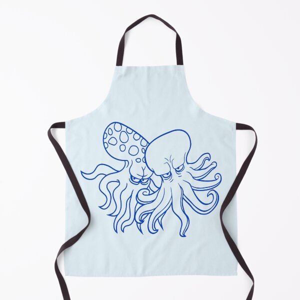 Item preview, 2 Evil Octopus Squid Cephalopod Team Underwater designed and sold by shirt-o-mat.