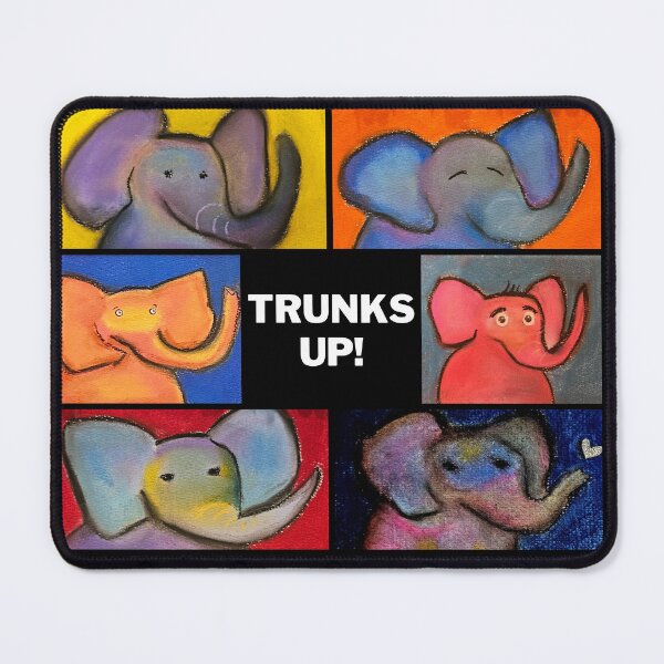 Item preview, Trunks Up! Six Encouraging Elephants designed and sold by Tori Allbright.