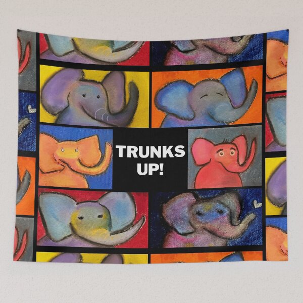 Item preview, Trunks Up! Six Encouraging Elephants designed and sold by Tori Allbright.