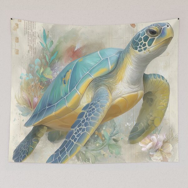 Item preview, Emerald Tide: A Sea Turtle's Journey designed and sold by bloorose.
