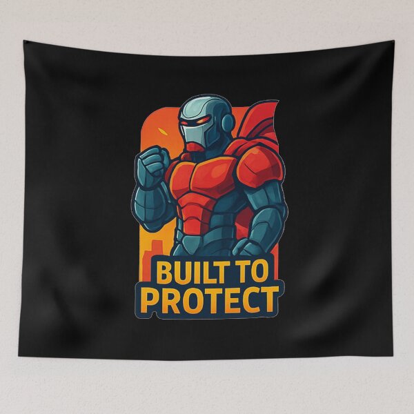 Item preview, Built To Protect designed and sold by okiiskandarart.