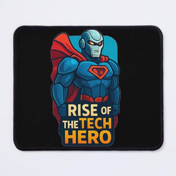 Item preview, Rise Of The Tech Hero designed and sold by okiiskandarart.