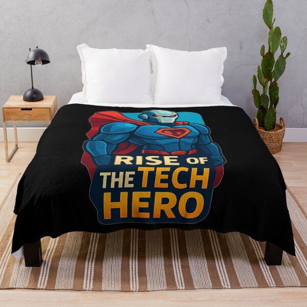 Item preview, Rise Of The Tech Hero designed and sold by okiiskandarart.
