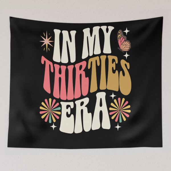 Item preview, 30th Birthday In My Thirties Era designed and sold by KitonicTees.
