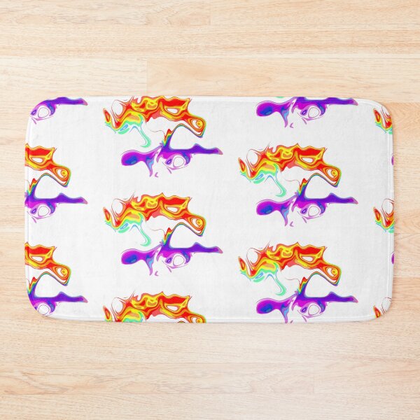 Item preview, Rainbow Rorschach #55 designed and sold by TorturedArtistX.