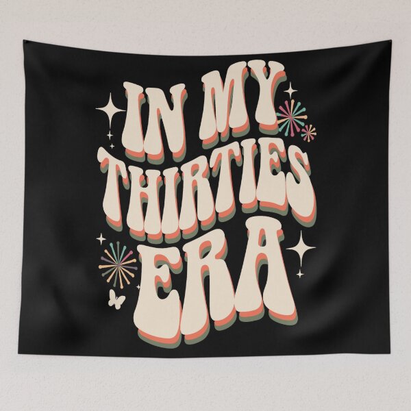 Item preview, 30th Birthday In My Thirties Era designed and sold by KitonicTees.