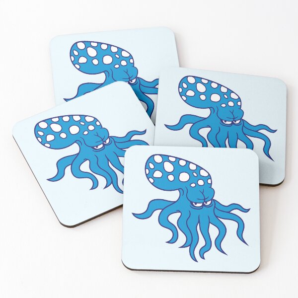 Artikelvorschau, Oktopus Calamari Tentakel Kopffüßer Böser Tintenfisch entworfen und verkauft von shirt-o-mat.
