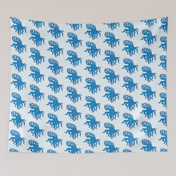 Artikelvorschau, Oktopus Calamari Tentakel Kopffüßer Böser Tintenfisch entworfen und verkauft von shirt-o-mat.