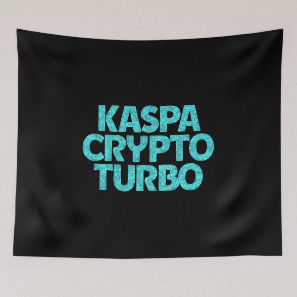 Item preview, Kaspa Overclocked High Speed Blockchain Design designed and sold by RadDeck.