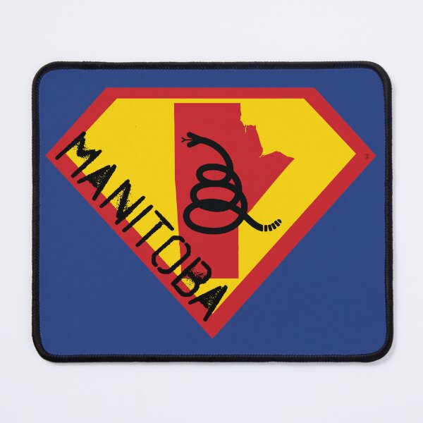 Item preview, MANITOBAN SHIELD - Freedom Is The Superpower - Modern Gadsden Snake Flag - Dont Tread On Me SUPERHERO MANITOBA spellout design designed and sold by pelagio.
