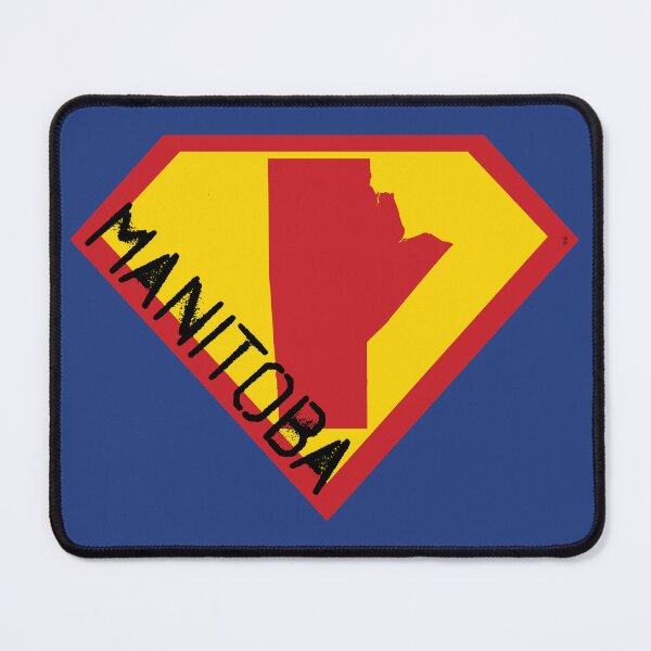 Item preview, MANITOBAN SHIELD - Freedom Is The Superpower - SUPERHERO MANITOBA spellout design designed and sold by pelagio.