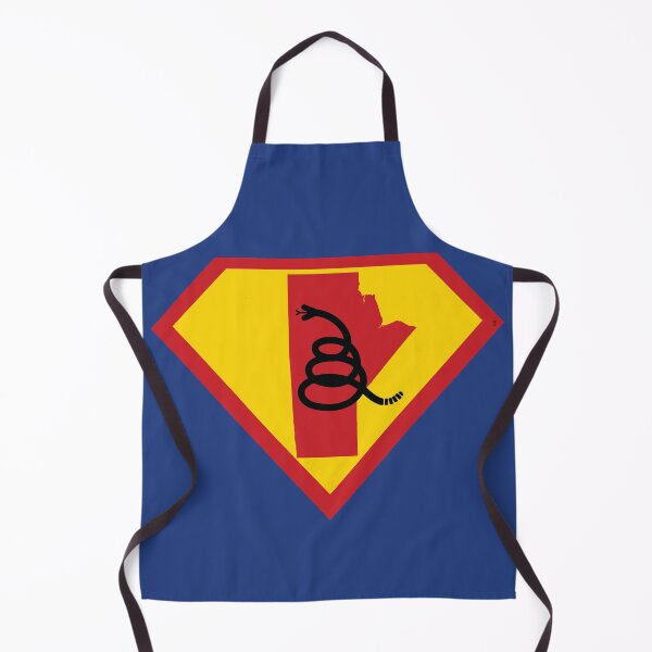 Item preview, MANITOBAN SHIELD - Freedom Is The Superpower - Modern Gadsden Snake Flag - Dont Tread On Me SUPERHERO MANITOBA design designed and sold by pelagio.