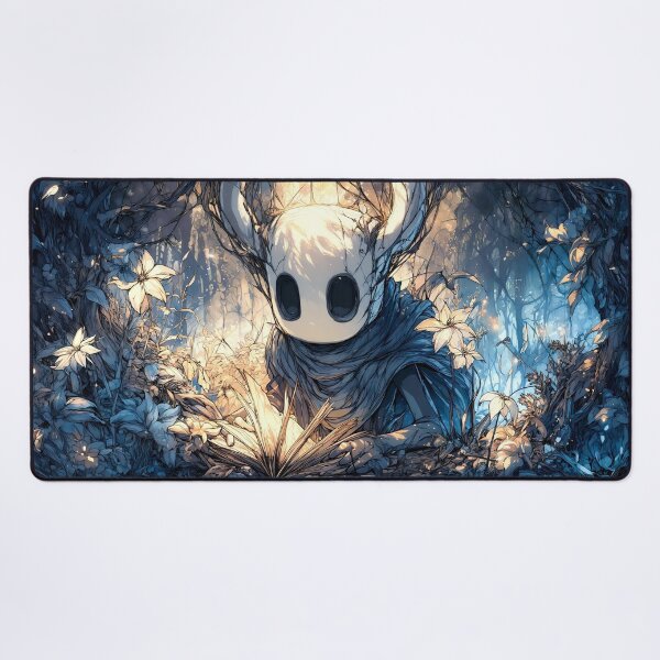 Item preview, Hollow Knight Hallownest Monarch Deskmat - Dark Fantasy Gaming Art designed and sold by Senpaiwaves.