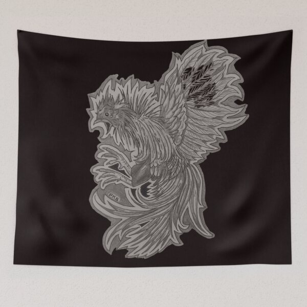 Item preview, fighting rooster drawing art  designed and sold by pksart1.