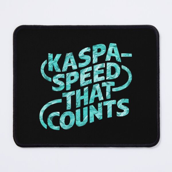Item preview, Kaspa Techno Pulse Rhythmic Blockchain Energy designed and sold by RadDeck.