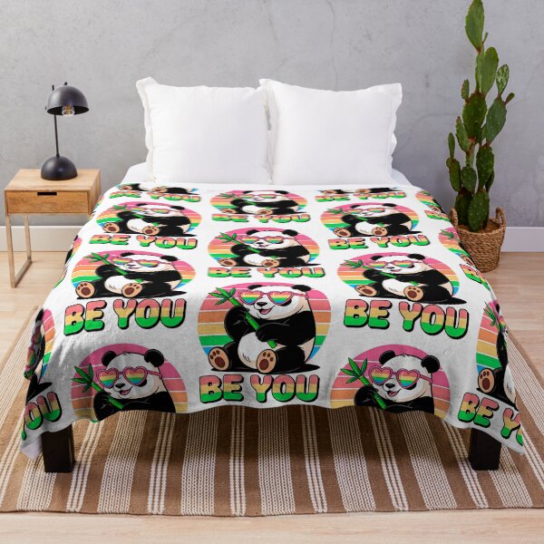 Item preview, Proud Panda with Rainbow Vibes – Be You designed and sold by Taans-Creation.