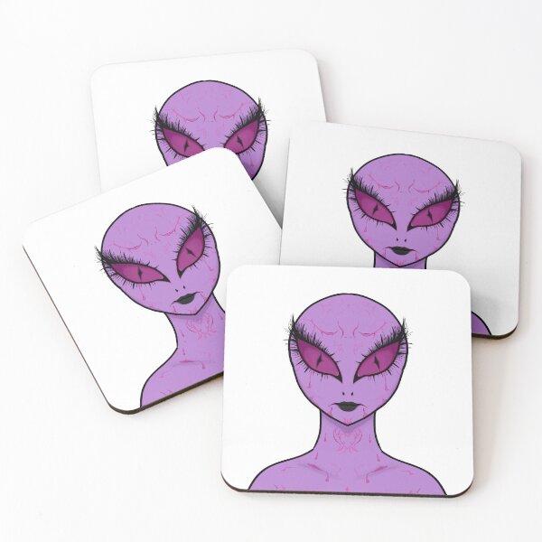 Item preview, Purple Alien designed and sold by Ghozties.