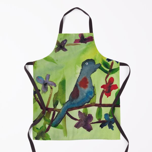 Item preview, A Blue Bird in the Flowers designed and sold by Rita Winkler.