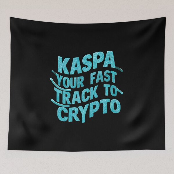Item preview, Kaspa Nebula Decentralized Cosmos Design designed and sold by RadDeck.